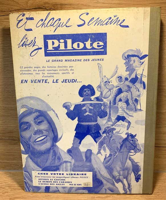 Pilote (magazine) - Recueil N°7 - 1 Album - Første udgave - 1961