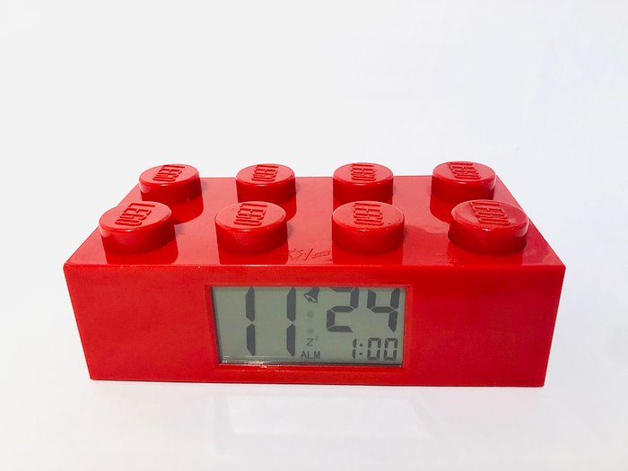 Lego - 9002168 - Brick Alarm Clock - 2010-2020 - Danmark