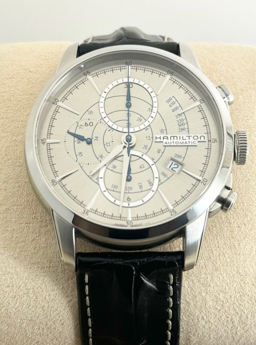 Hamilton - Railroad Chrono - H406560 - Mænd - 2011-nu