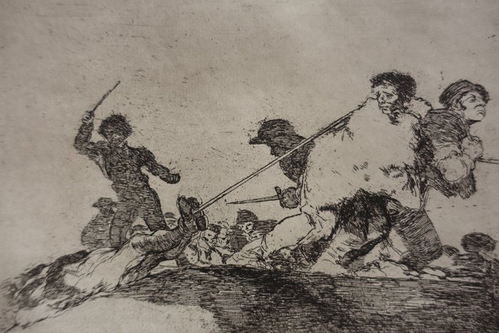 Francisco de Goya (1746-1828), after - Desastres de la Guerra,  Blatt #29 "Lo merecia"