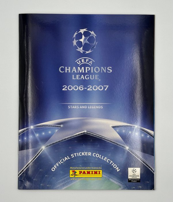 Panini - Champions League 2006/07 - Messi/Ronaldo/Zlatan - Complete Album