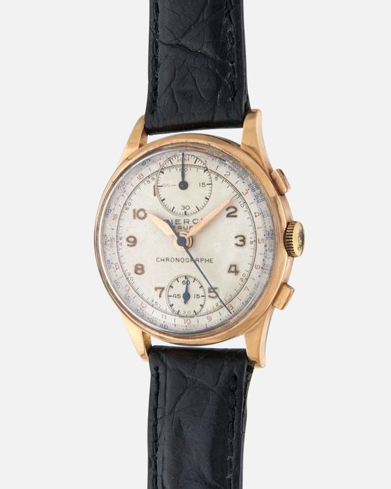 Pierce 1883 - Manual Chronograph in 18Kt Solid Gold - In-House Pierce 134 Mov. - Unisex - 1901-1949