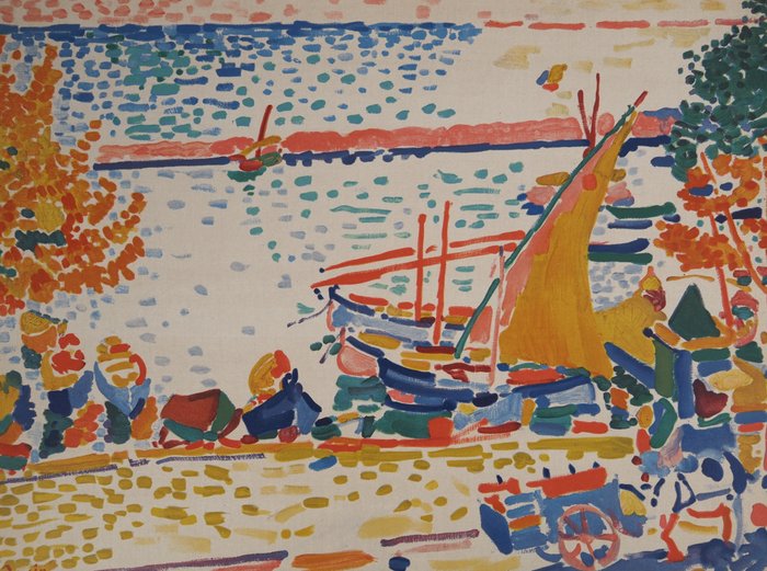 André Derain (1880-1954) - La Mer vers Collioure