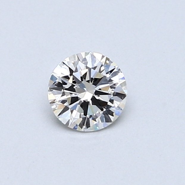 1 pcs Diamant  (Natur)  - 0.34 ct - Rund - D (farveløs) - VVS2 - Gemological Institute of America (GIA)