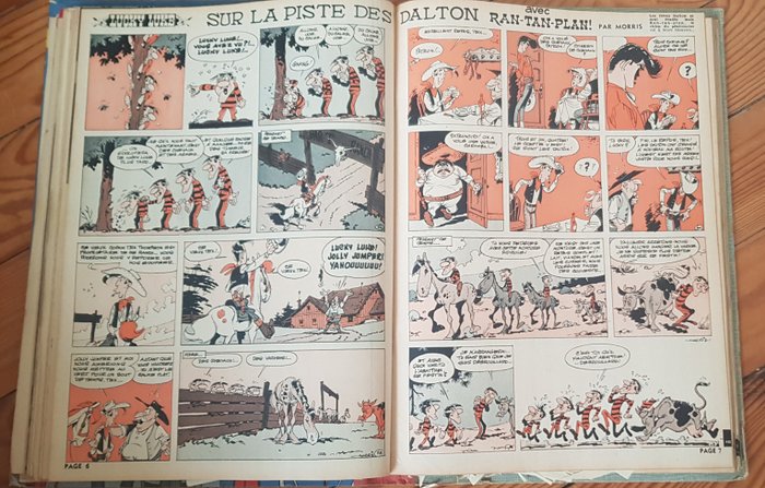 Spirou (magazine) - Recueil N°75 - 1 Album - Første udgave - 1960