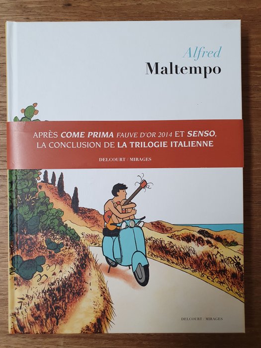 La Trilogie Italienne T3 - Maltempo + dédicace - C - 1 Album - Første udgave - 2023