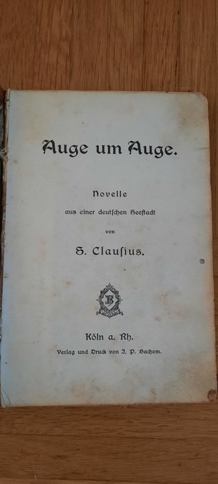 S Clausius - Auge um Auge - 1815