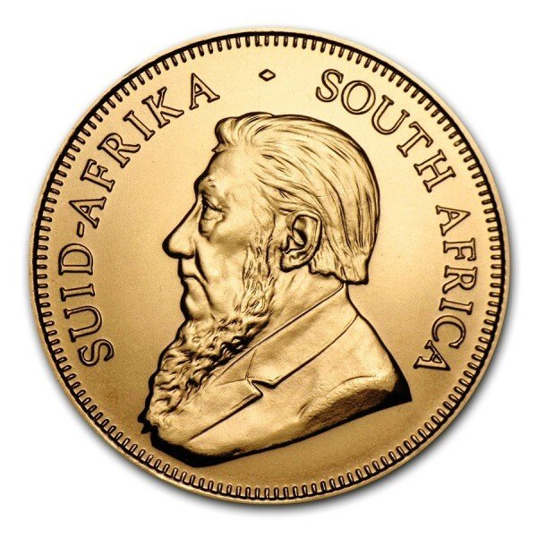 Sydafrika. 1/4 oz Gold Krugerrand Coin BU (Random Years)