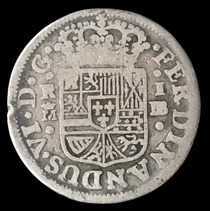 Spanien. Fernando VI (1746-1759). Real - 1757 - Madrid - (R654)  (Ingen mindstepris)