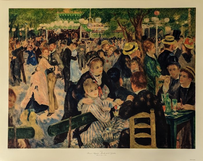 Auguste Renoir (1841-1919) - Bal du moulin de la Galette (1876)