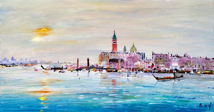 DENIS Pascal dit "ROY". - Venise romantique.