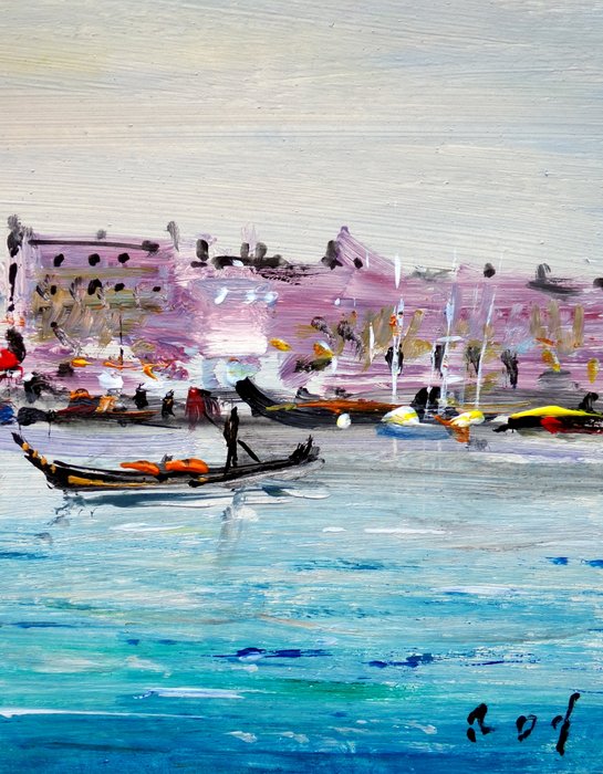 DENIS Pascal dit "ROY". - Venise romantique.