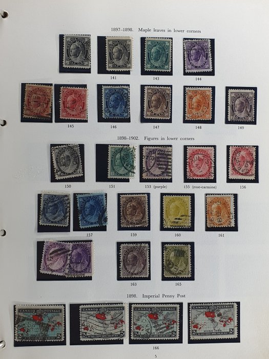 Canada 1868/2004 - Samling i 5 ringbind