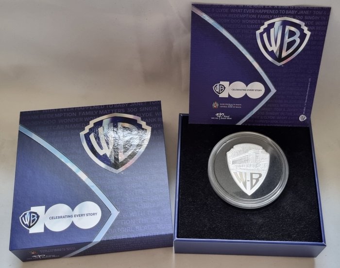 Malta. 5 Euro 2023 "100 jaar Warner Bros" Proof  (Ingen mindstepris)