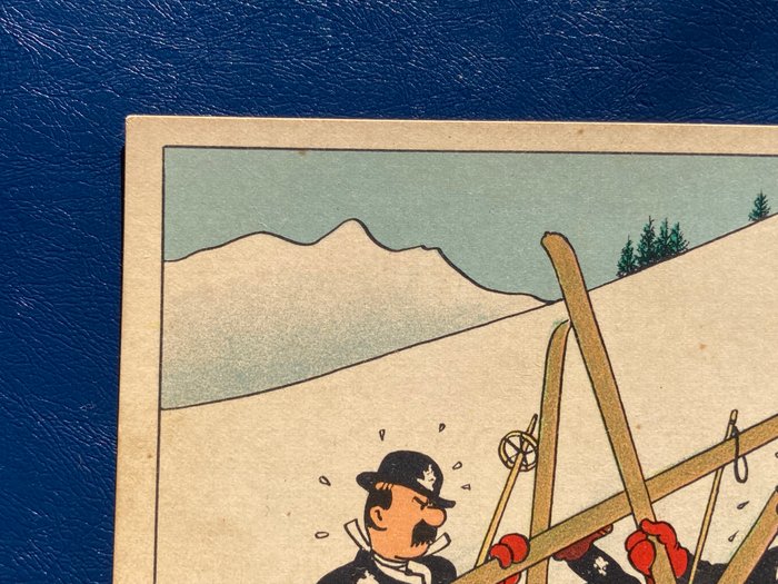 Tintin - Dupont et Dupond aux skis emmêlés - 1942 - 1 Snekort