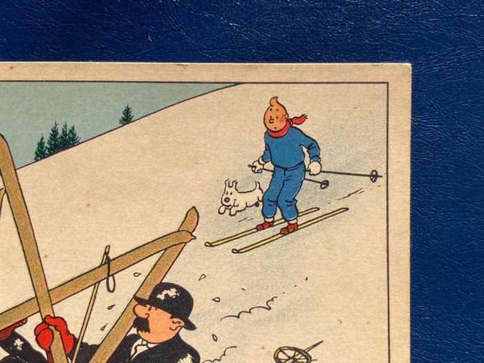 Tintin - Dupont et Dupond aux skis emmêlés - 1942 - 1 Snekort