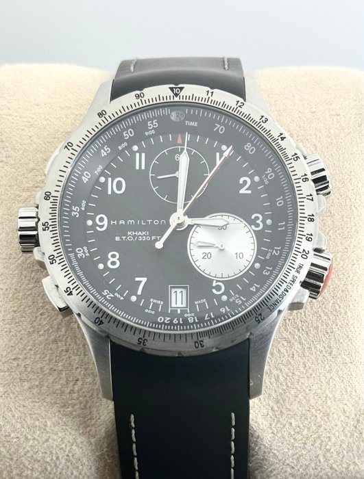 Hamilton - Khaki Aviation ETO Chronograph - Ingen mindstepris - H776121 - Mænd - 2011-nu