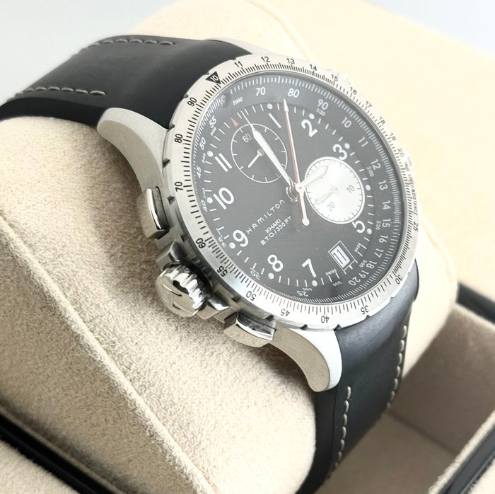 Hamilton - Khaki Aviation ETO Chronograph - Ingen mindstepris - H776121 - Mænd - 2011-nu