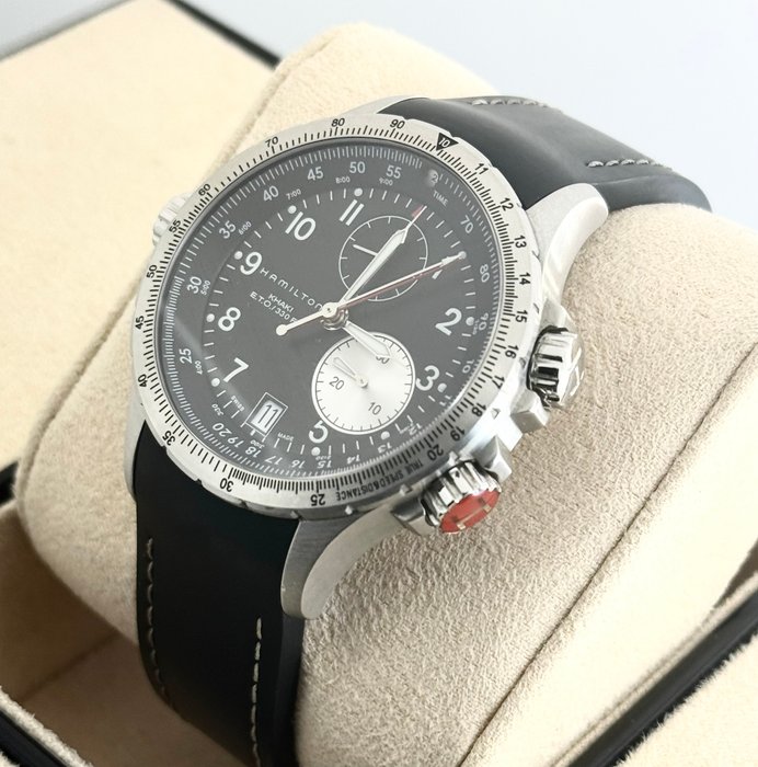 Hamilton - Khaki Aviation ETO Chronograph - Ingen mindstepris - H776121 - Mænd - 2011-nu