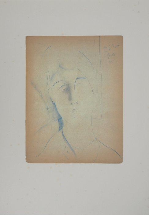 Amedeo Modigliani (1884-1920) - Portrait d'Angela