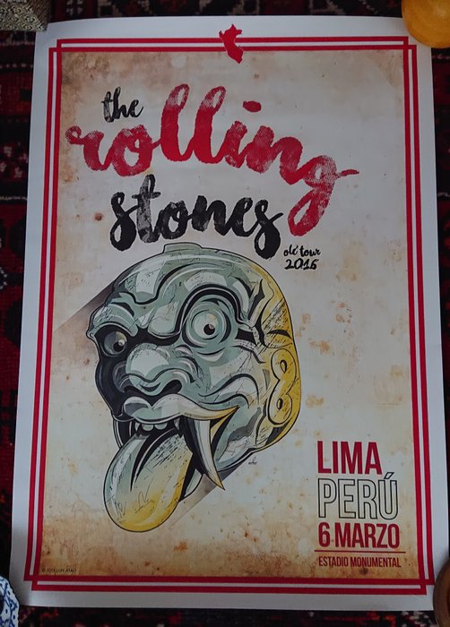 Luis Atao - Rolling Stones concierto Lima Perú 2016 Gira Olé