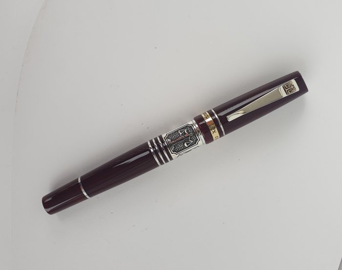 Marlen - Lex Elegance (dedicata alla professione legale) - Special edition in resina e argento - Bordeaux - Rollerpen