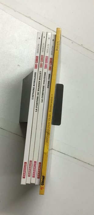 Tony Corso T1 à T4 + Histoires d'en ville T1 + 2x dédicace - 5x C - 5 Album - Første udgave - 2000/2007