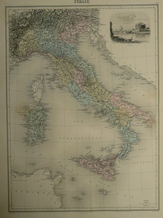 Italien - Sardegna / Sicilia / Malta / Roma; J. Migeon - Italie - 1781-1800