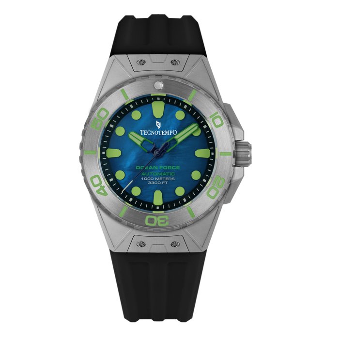 Tecnotempo -  Diver's 1000M "Ocean Force" - Automatic - Limited Edition - Ingen mindstepris - TT.1000OC.MP (Madreperla) - Mænd - 2011-nu