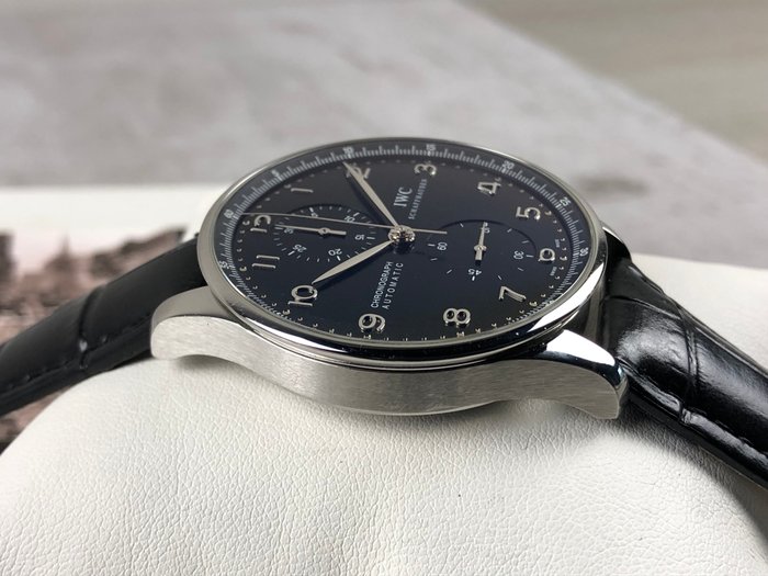 IWC - Portuguese Chronograph Automatic - Ingen mindstepris - IW371438 - Mænd - 2000-2010