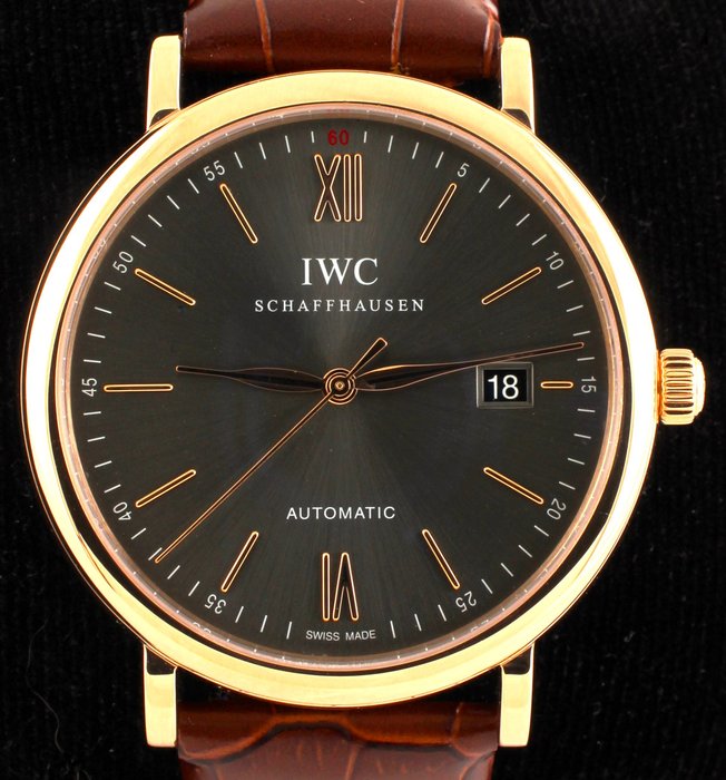 IWC - 'PORTOFINO' - Pink Gold 18 Carat - Automatic Chronometer - Ref. No: IW356511 - Mænd - 2011-nu