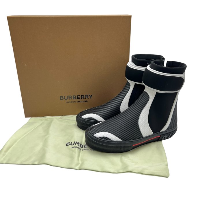 Burberry - Rubber Black - Sneakers - Størelse: EU 41