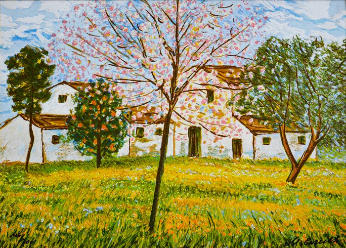 Michele Cascella - Primavera Abruzzese