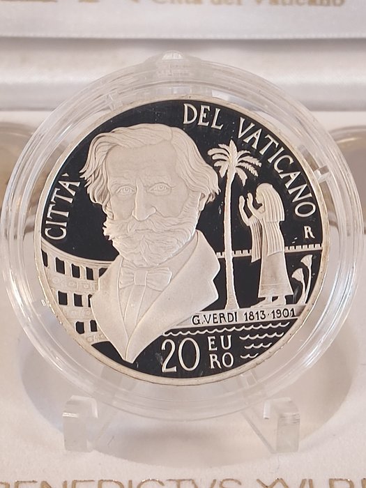 Vatikanstaten. Proof Set 2013 (incl. 20 Euro "Giuseppe Verdi")