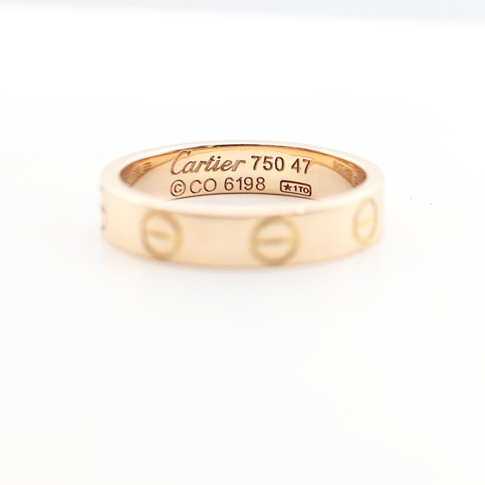 Cartier - Ring - Love - 18 kraat Rosaguld