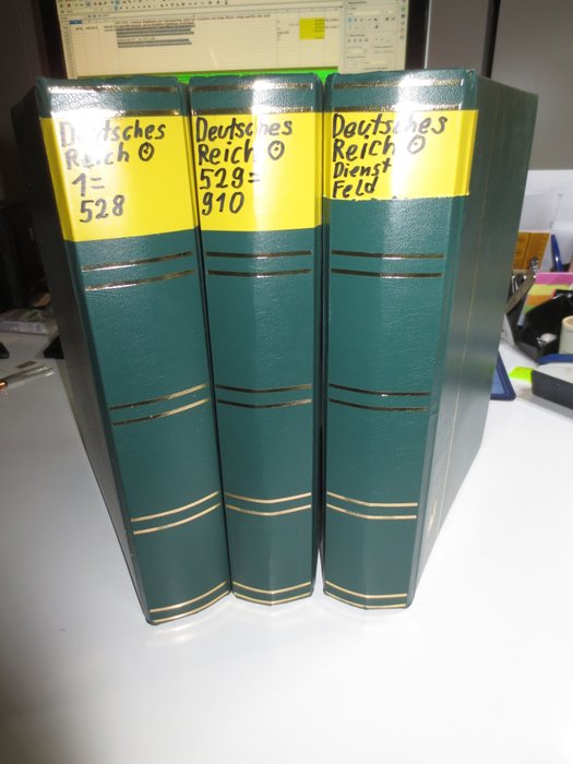 Tyske Kejserrige 1872/1945 - Omfattende inventar fra det tyske kejserrige fra brystskjoldet (63. stykke) til det tredje riges