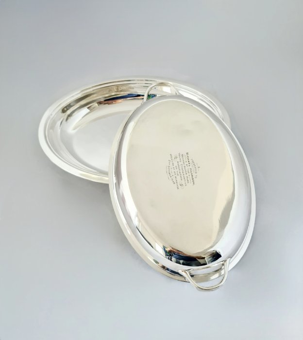 Serveringstallerken - Silver Plated E.P.N.S Entree Dish - Forsølvet