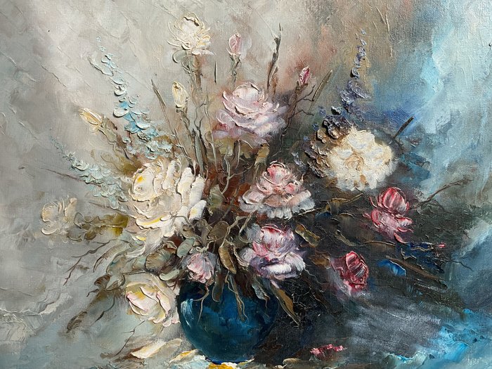 G J Ernens (1935-2020) - Stilleven bloemen