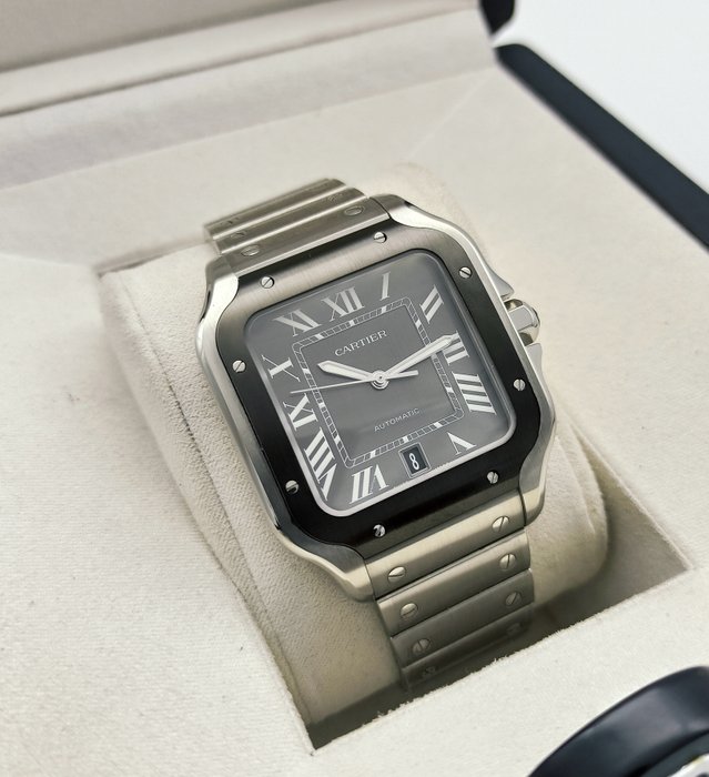 Cartier - Santos de Cartier Large - 4072 (WSSA0037) - Mænd - 2020+