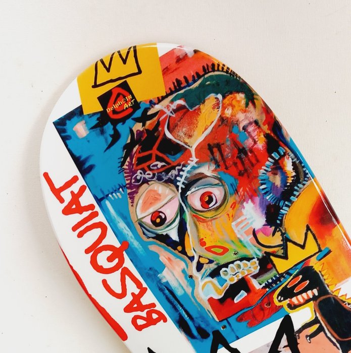 Delph@IN (XXI) - Skateboard ¬ Jean-Michel Basquiat "The King"