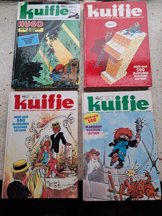 Kuifje (magazine) - 28 x Kuifje bundelingen in de range van 22 t/m 185 - 28 Album - Første udgave - 1979/2005