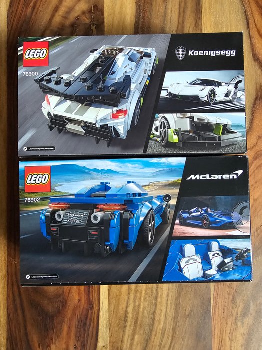 Lego - Speed Champions - 76900 + 76902 - Koenigsegg Jesko/McLaren Elva - 2020+