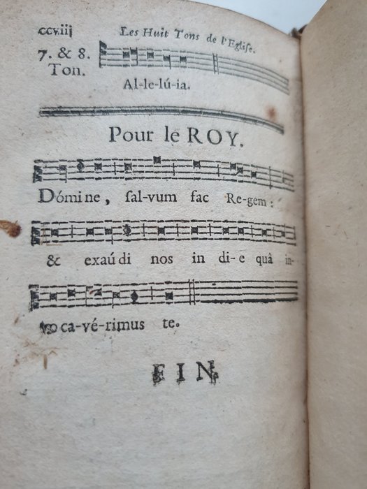 De la haye et J Blondel - Nouveau livre d'église à l'usage de Romme - 1755