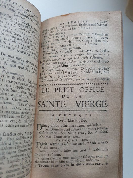 De la haye et J Blondel - Nouveau livre d'église à l'usage de Romme - 1755