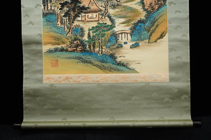 Landscape - ca 1919(Taisho 8) - Suido 翠堂 - Japan  (Ingen mindstepris)