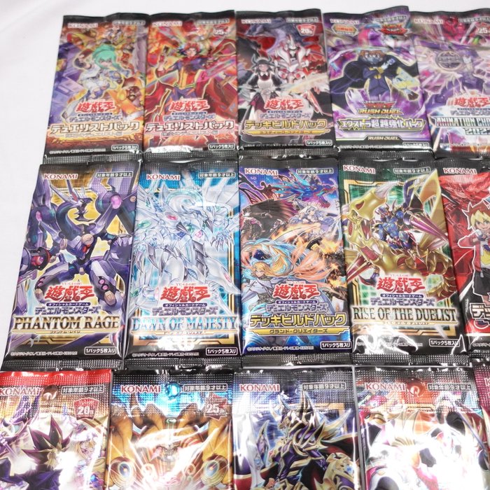 Konami - 50 Booster pack - Yu-Gi-Oh!