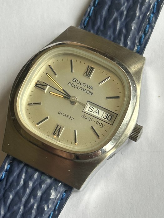 Bulova - Accutron Dual-Date NOS - Ingen mindstepris - Mænd - 1970-1979