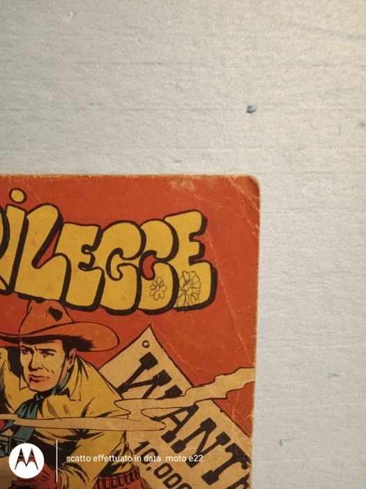 Tex, Gigante n.3 "Fuorilegge" Prima Edizione Aut. 478 Spillato - Non censurato-nel bellissimo-RFW Strillo - 1 Comic