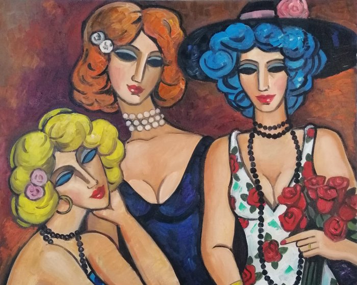 Yuri Denissov (1962) - Trois copines