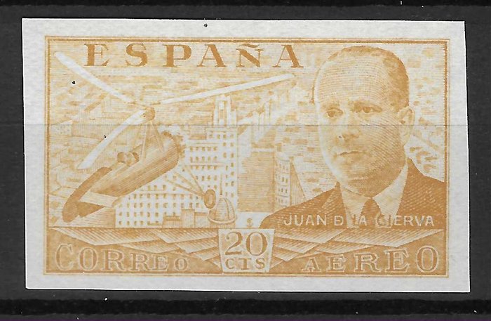 Spanien 1939 - Juan de la Cierva - Edifil 880ccs**